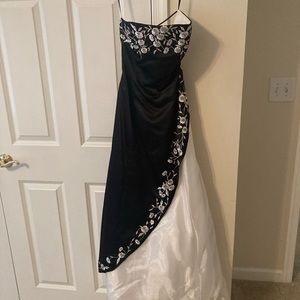 Black & White Ball Gown